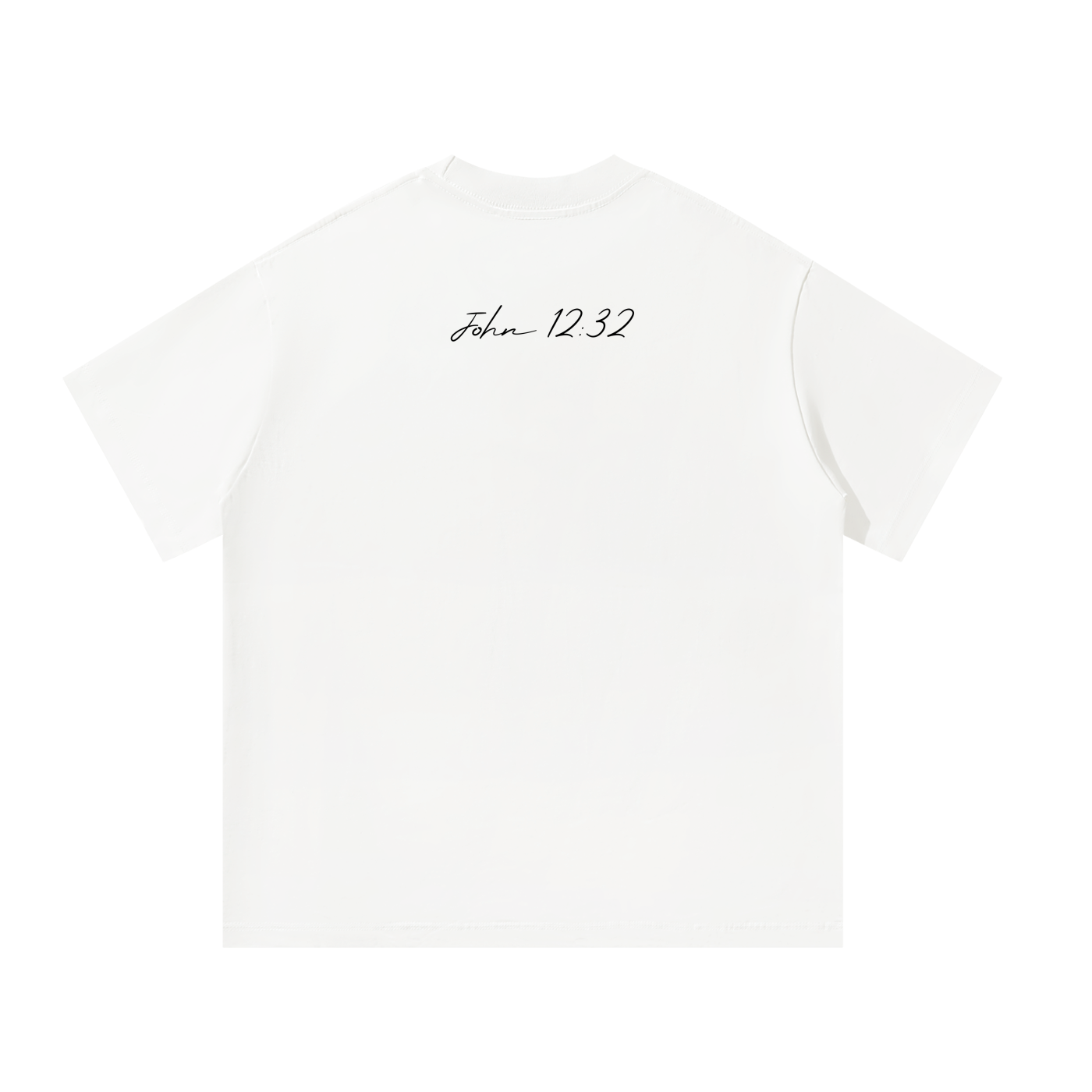 Lifted John 12:32 Unisex Oversized T-Shirt